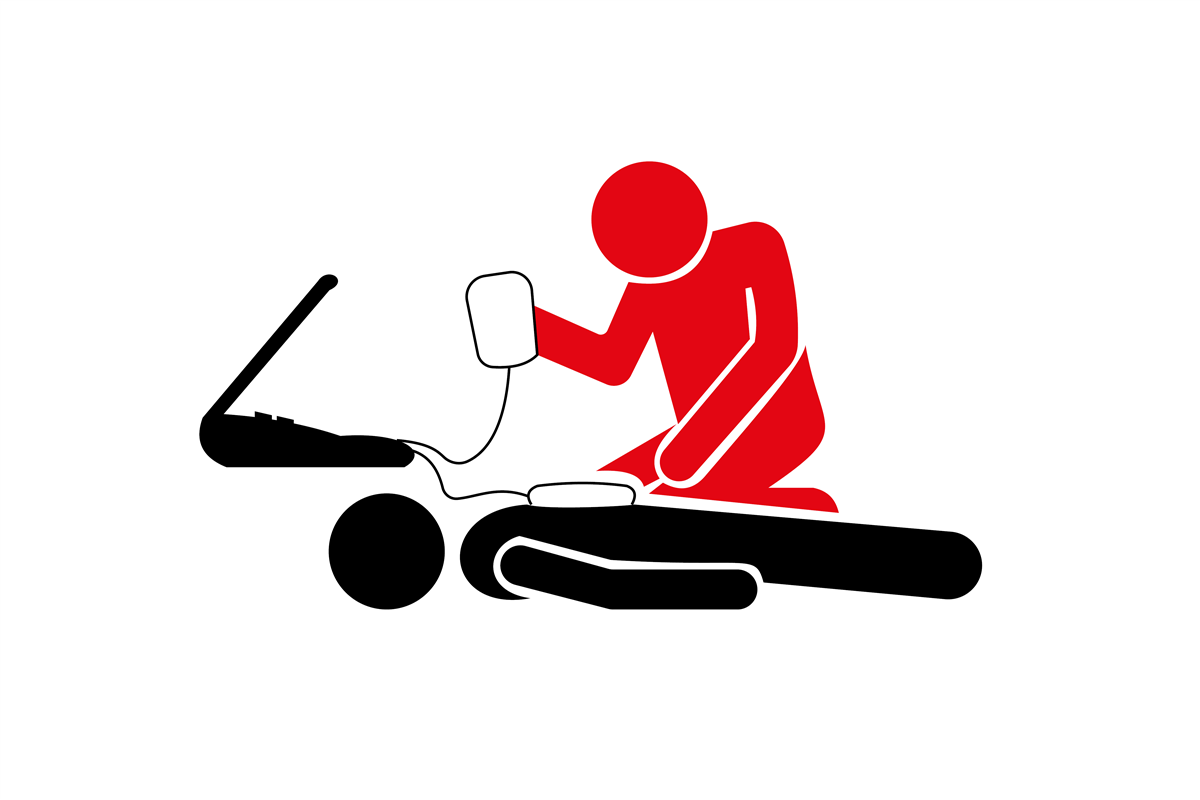 Uso del defibrillatore
