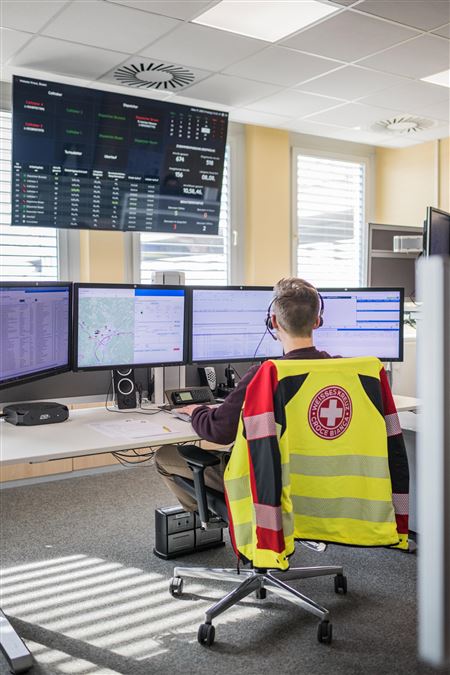 Centrale operativa della Croce Bianca