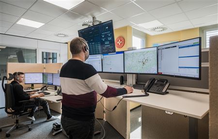 Centrale operativa della Croce Bianca